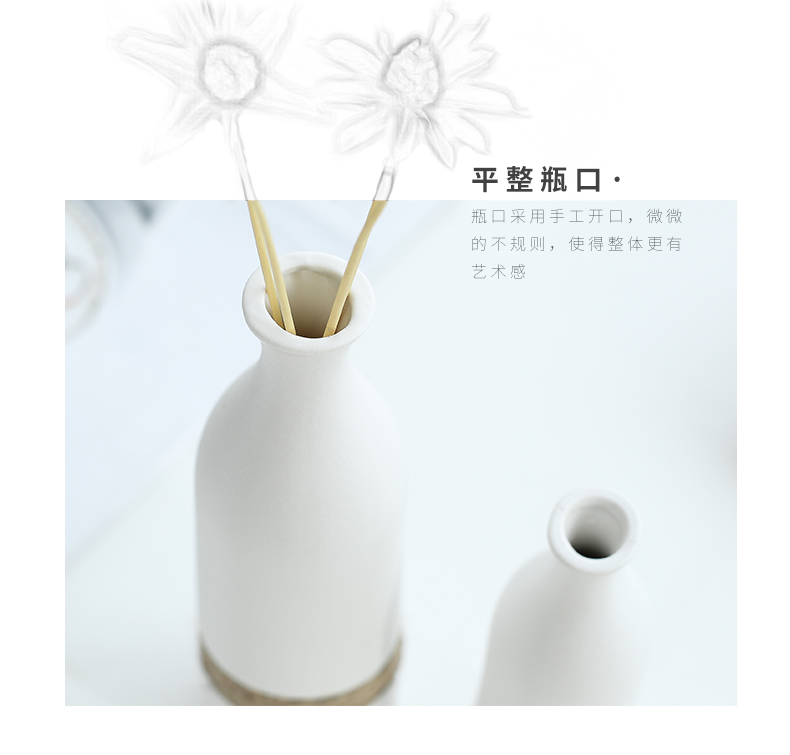 Nan sheng European I and contracted hemp rope fake flowers, dried flowers, simulation ceramic vases, furnishing articles to decorate household act the role ofing is tasted