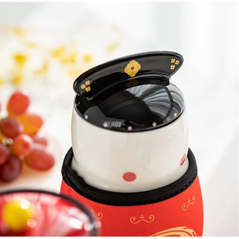 Nan sheng ceramic cup couples cup against the soft hot cup of milk coffee cup of cure office home tea cups