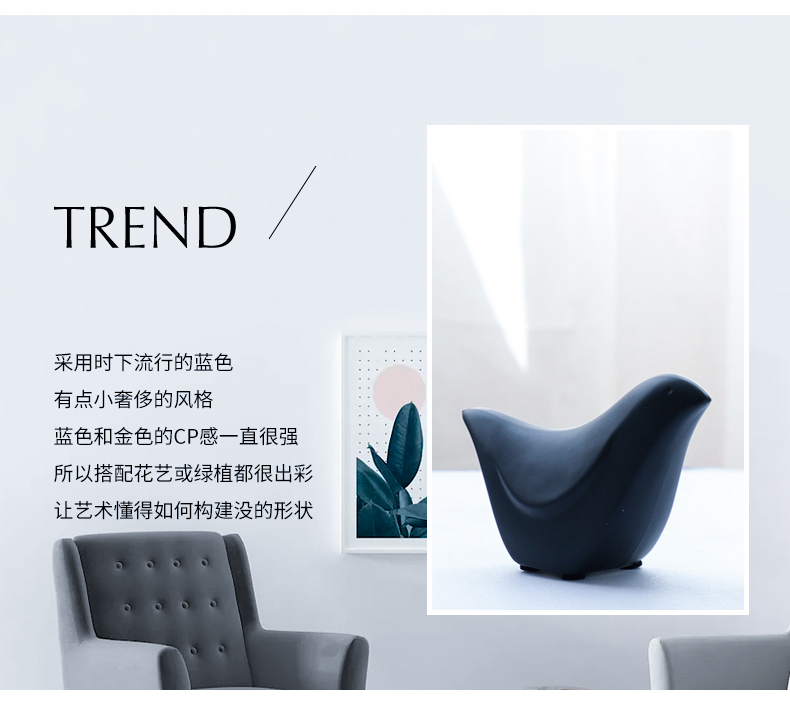 Nan sheng I and contracted Europe type bird ceramics mesa furnishing articles household act the role ofing is tasted sitting room adornment crafts and gifts