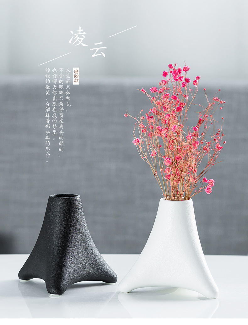 Nan sheng household act the role ofing is tasted I and contracted ceramic vase simulation flowers, dried flowers sitting room adornment TV ark, furnishing articles