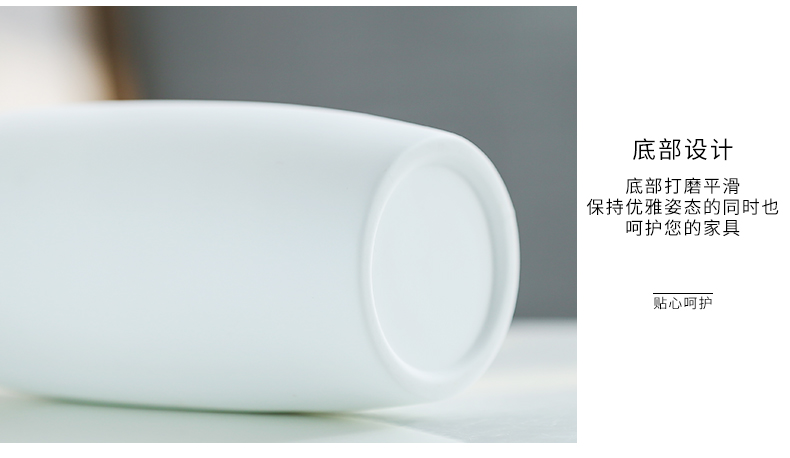 Nan sheng contracted and I ceramic dry flower vase simulation flower - stand furnishing articles sitting room adornment household act the role ofing is tasted