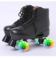 858 черное кожаное вспышка (доставка+кружево)