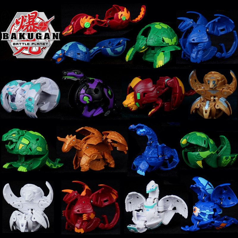 New Bakugan boy Fire one-horned dragon Tenma Mantis Tyrannosaurus deformed dinosaur egg ball projectile card battle toy