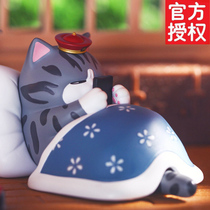 The real emperor Wan Sleeping Blind Box 2 generation of my emperor Bazar Black Cat Daily series second round hands - on doll doll