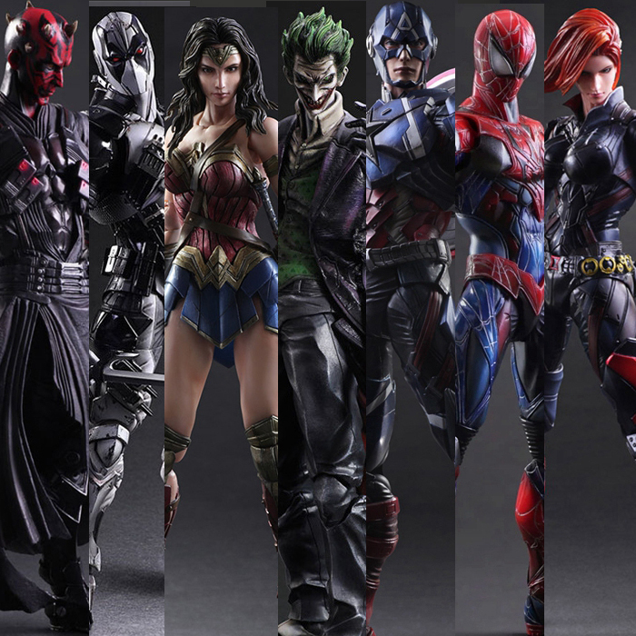 Avengers Pa Deadpool Captain America Spider-Man Black Panther Venom Action Figure Articulated Toy Model Avengers Pa Deadpool Captain America Spider-Man Black Panther Venom Action Figure Articulated Toy Model