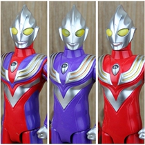 Genuine Daina Ultraman toy sound luminous voice changer Multi-joint movable soft rubber Serodiga Ultraman