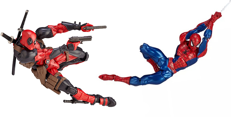 Avengers Heroes Ants Dead Servant Wolverine 6 Inch Black Panther Chung Bàn tay di chuyển Mô hình Đồ chơi - Capsule Đồ chơi / Búp bê / BJD / Đồ chơi binh sĩ mô hình búp bê
