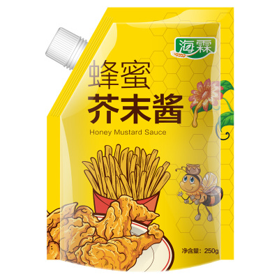 韩式蜂蜜芥末酱350g沙拉酱炸鸡蘸酱