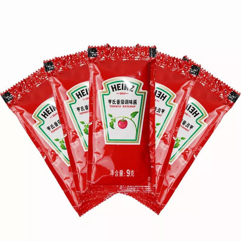 (Sesame-rich) hens tomato sauce Small packets of ketchup small sandy sauce with fries sauce for shax 9 gr packs