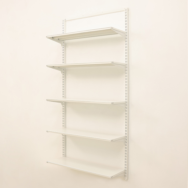 Wall-Mounted Storage Rack for Home and Commercial Use, Adjustable Height Display Shelf, Metal Partition Board, Universal Wall-Mounted Storage Rack for Home and Commercial Use, Adjustable Height Display Shelf, Metal Partition Board, Universal