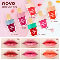 Ice Cream Ice Cream Lip Gloss Lip Gloss dưỡng ẩm Không thấm nước Không đổi màu Rượu vang Red Bean Paste Color Girl Lip Color - Son bóng / Liquid Rouge 	son bóng focallure review	