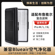 Adapting Blueair Bruyar Pro M L XL filter composite folding type NGB upgraded version filter