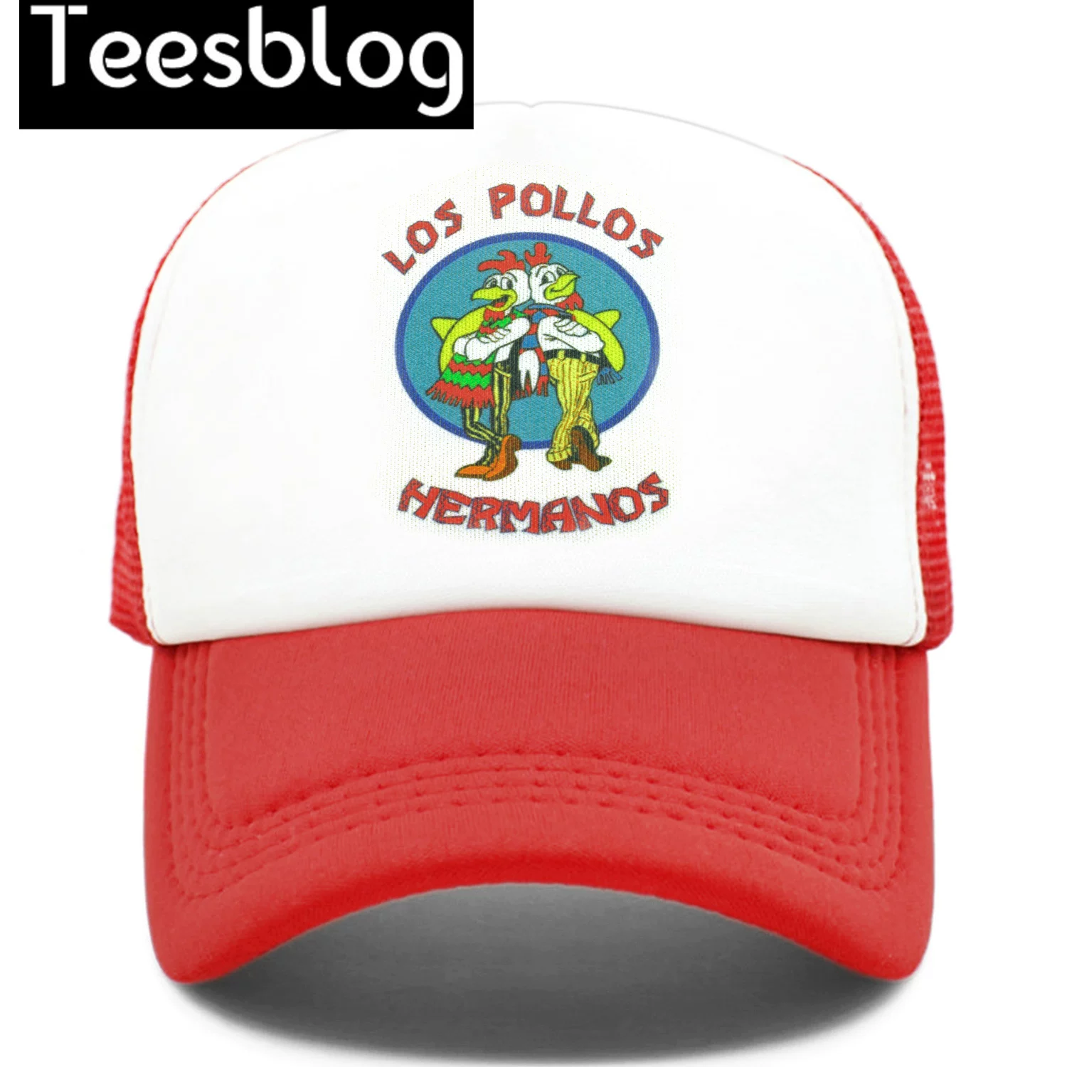 Персонализированная бейсболка LOS POLLOS HERMANOS TRUCKER Hat Дезертирский яд деление Монет Братья