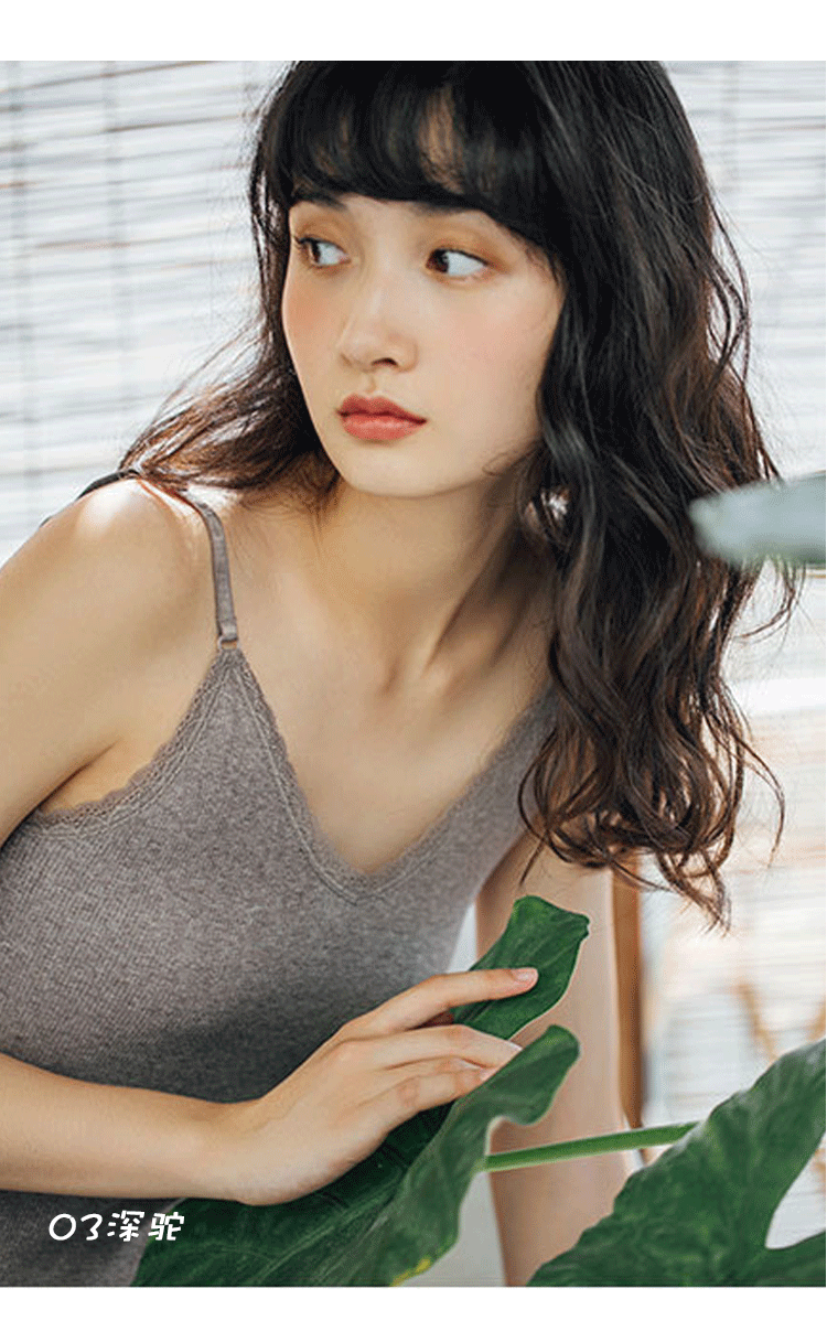 [Giải phóng mặt bằng] Lưu giữ vẻ đẹp nhỏ bé của bạn trong mùa đông Plus áo yếm ren nhung áo ngực 3 dây