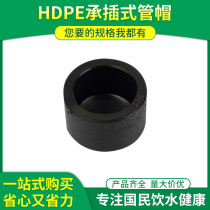 20pe hot melt pipe fittings 25PE pipe cap 50PE water pipe fittings 32PE pipe plugs 63 caps 1 inch 40