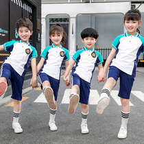 Primary school Children Summer class Suit Kindergarten Garden Suit Summer Clothing Pure Cotton Children School Uniforms College Wind New Sportswear