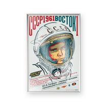 Saifan) Soviet CCCP theme Gagarin space theme poster tribute to legendary art poster