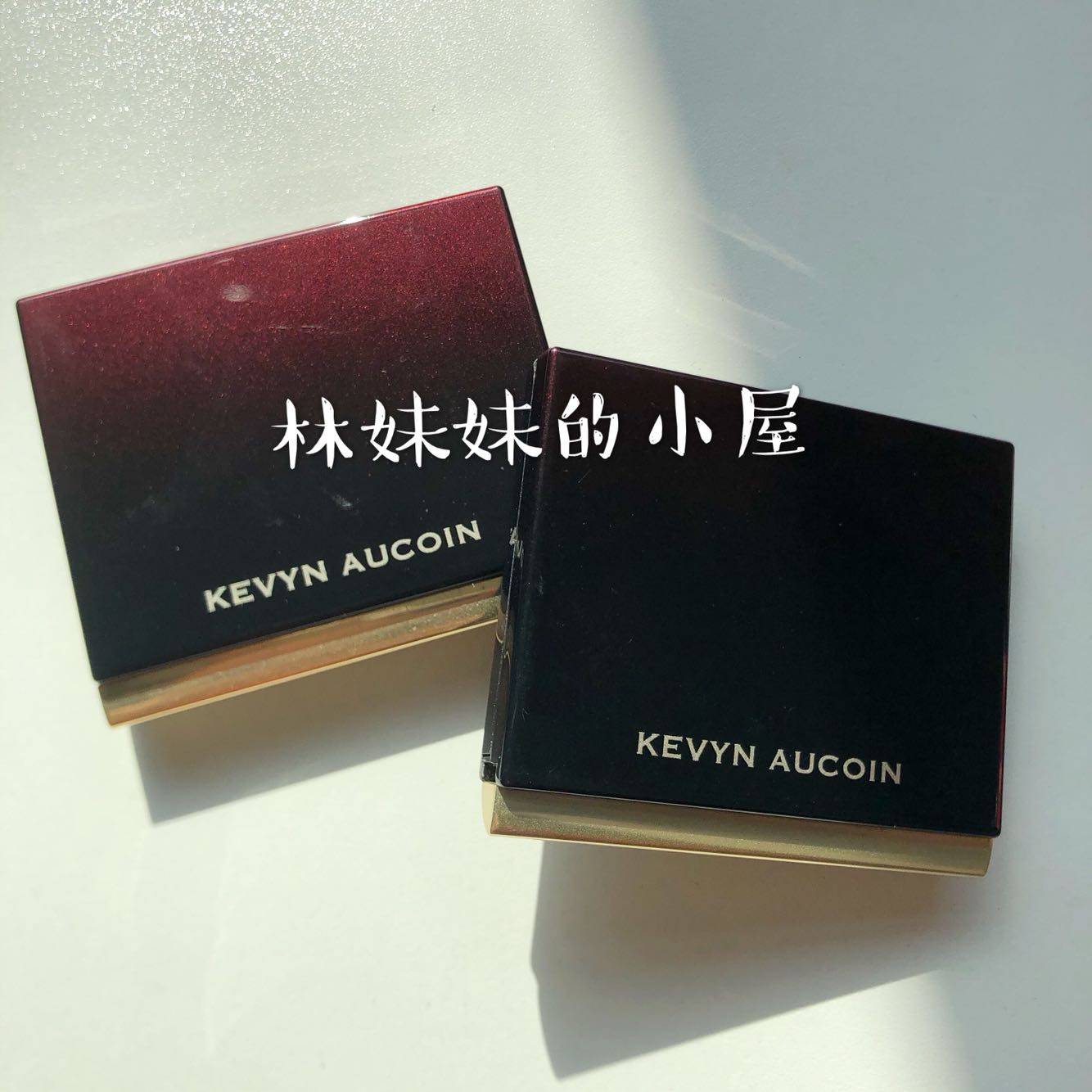 Spot Lin sister's cabin Kevyn Aucoin shadow powder repair capacity powder KA repair capacity test color sample