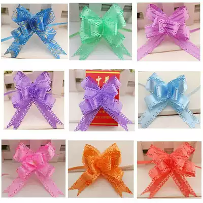 Wedding gift gift box packaging wedding supplies car door hand flower creative bow tie wedding car decoration