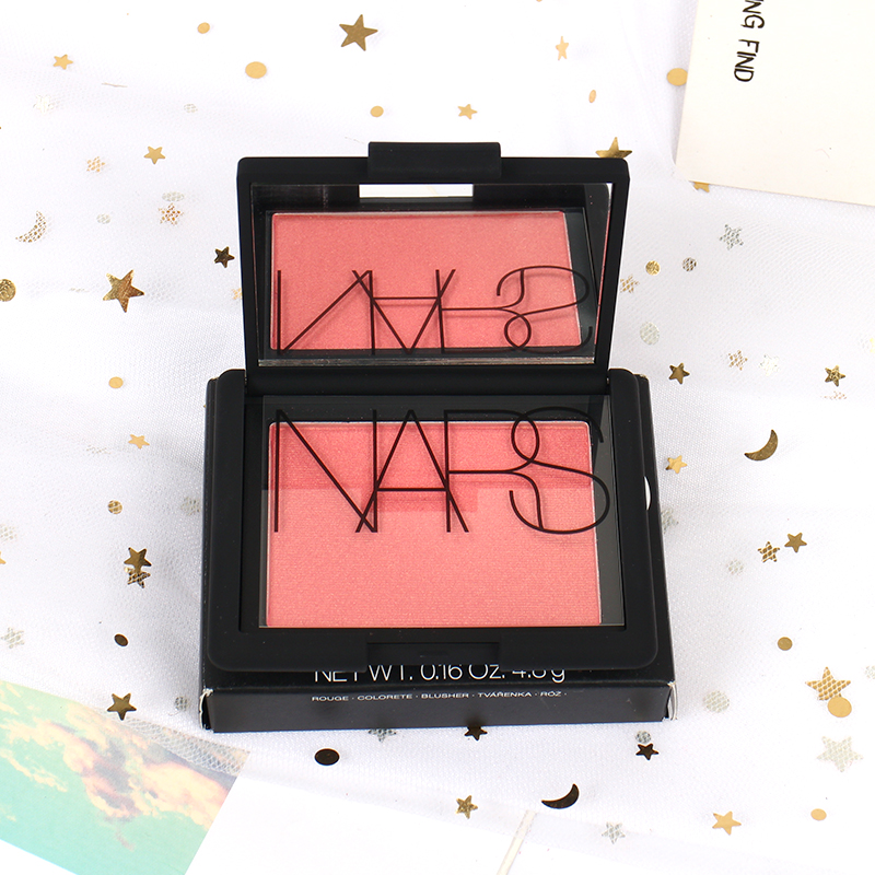 NARS Nass cổ điển đỏ mặt rouge cực khoái mock cao / sâu họng sâu họng - Blush / Cochineal bảng má hồng