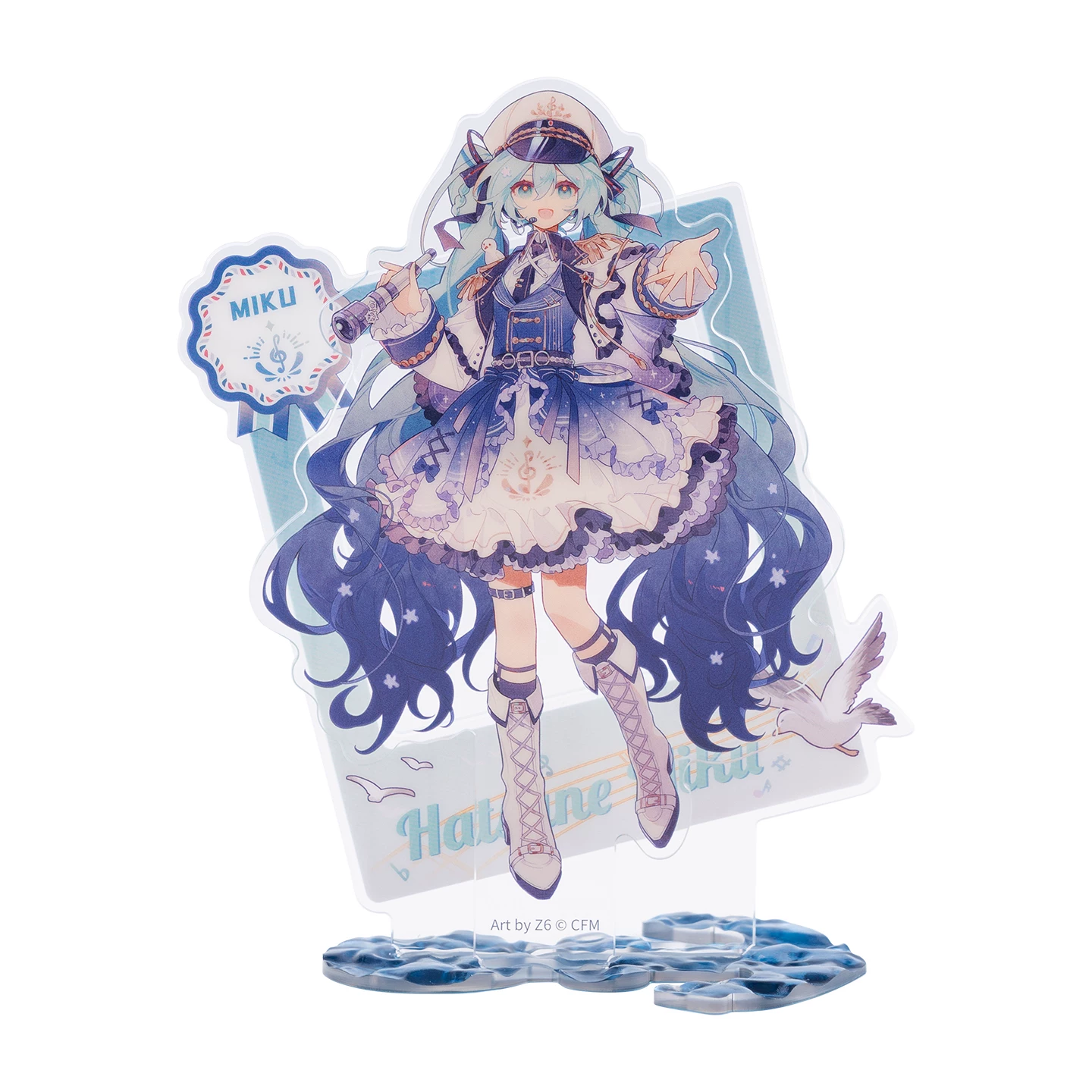 Хрупкий акриловый настольный декоративный элемент из серии Song of Tides Моэю Hatsune Miku, двухмерная анимационная периферия millet