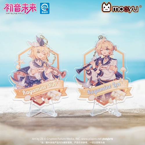 Moeyu Hatsune Miku Song of Tides серия акриловый кулон брелок кулон анимация периферийная глухая коробка