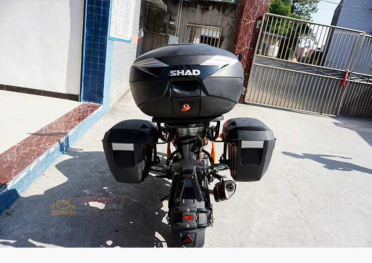 18 xe máy KTM duke390 Xia De bên hộp đuôi 23 36 hộp phụ 39 thân ba hộp khung