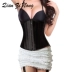 26 thép dầm eo clip bụng bụng vành đai corset dây đeo corset tòa án corset vest corset đai nịt bụng nam Đai giảm béo