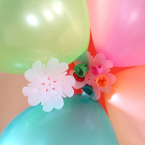 Balloon sealing balloon clip props balloon sealing clip balloon Accessories Supplies 5 in one plum blossom balloon clip