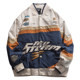 미국 트렌디 브랜드 자수 야구 유니폼 남성상의 봄, 가을 커플 오토바이 워크 재킷 스트리트 내셔널 패션 캐주얼 재킷