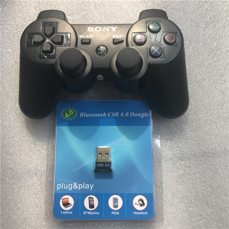 Sony PS3 trò chơi gốc điều khiển máy tính Android điện thoại di động không dây Bluetooth rung xử lý PS3 xử lý phụ kiện bắn pubg