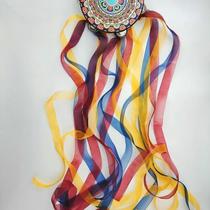 Dance tambourine tambourine tambourine performance Orff props grade 7 streamer instrument Xinjiang inch Dunhuang dance