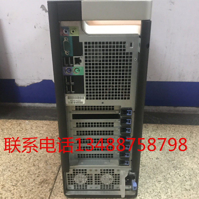 Рабочая станция dell/戴尔t5610图形工作站e5-2650v2*2 32g k4200专业渲染