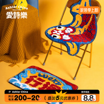 Love Poetry Music Transport Ground Mat Toilet Water Absorbing Mat Bathroom kitchen Bedroom Carpet Home entrance door-to-door Entrance Doormat