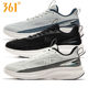 361 Degree Men's Light Speed Running Shoes Mesh New Product 2024 Summer Breathable Men's High Elastic Sports Shoes 572422231