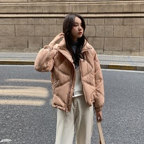 Small cotton padded clothing 2020 new female winter thickened ins Chaogang wind short cotton padded jacket Korean loose jacket