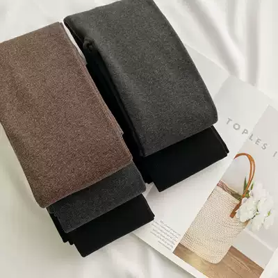 Mitu beauty leg artifact shows thin abdomen and high waist gold cotton pants and socks women's autumn and winter thick plus velvet inner tights 600D