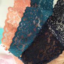 Huixin Hall Width 7cm Elastic Lace Lace Lace Clothing Accessories Handmade Diy Decoration Cloth Art Elastic Fabric Cloth