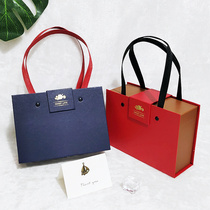 2021 new suitcase lipstick high-grade perfume gift packaging empty box with hand gift for men and women