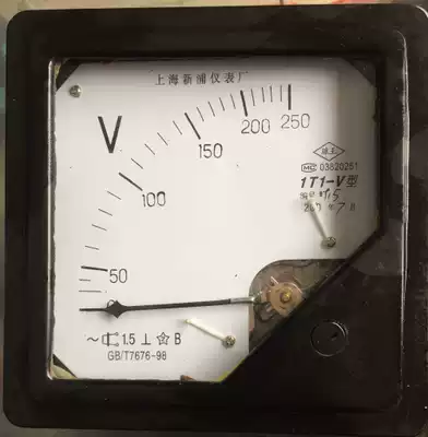 (Xinpu Instrument Factory)1T1 voltmeter AC 250V