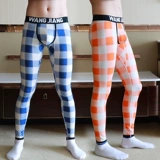 Термобелье, хлопковые удерживающие тепло штаны, осенние демисезонные леггинсы для школьников