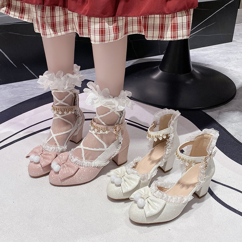 🌟给宝贝的公主梦礼物 - Lolita蝴蝶结公主鞋🎀-皮鞋-淘宝好物网