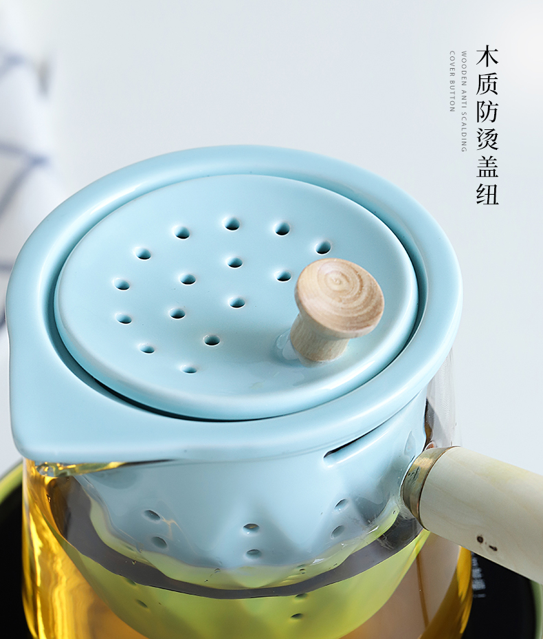 Mud seal glass boiling tea ware boil the kettle black tea tea stove'm pot small household electric TaoLu boiled tea