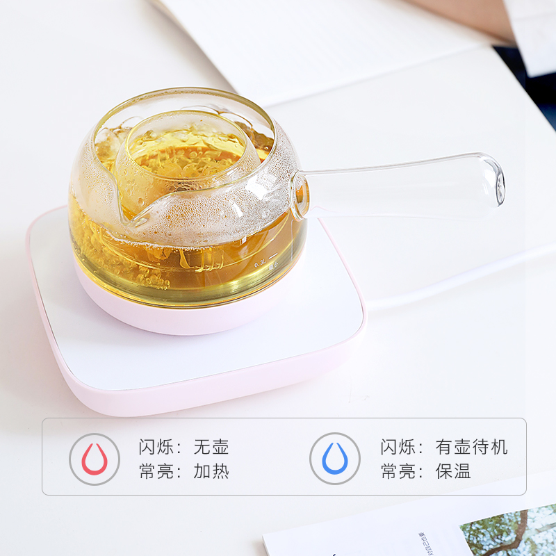 Mud seal glass boiled tea ware suit small tea stove'm curing pot steaming pot steam electric TaoLu automatic household