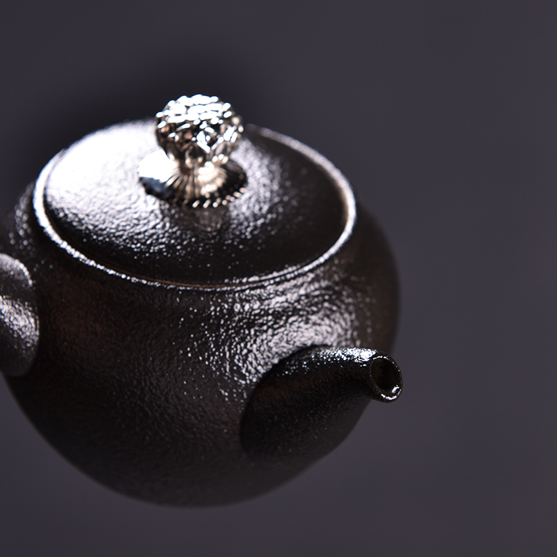 Kung fu tea set suit household ceramics filter tea small tea tray was Japanese contracted the teapot tea
