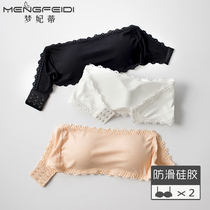 Wrapped chest womens summer anti-light chest underwear gather strapless chest pad beauty back bra bottoming students