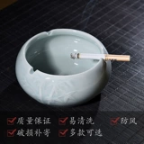 Креативная модная ветрозащитная большая стеклянная трендовая пепельница, европейский стиль