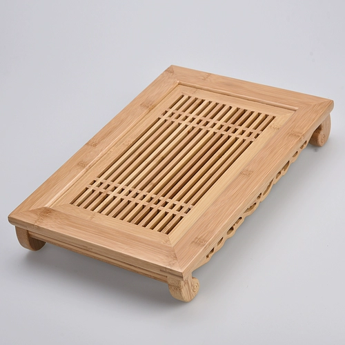 Бамбук кунг -фу чайборник чайный чайный домик набор давно основанный Trummark Simple Small Modern Drying маленький чайный стол