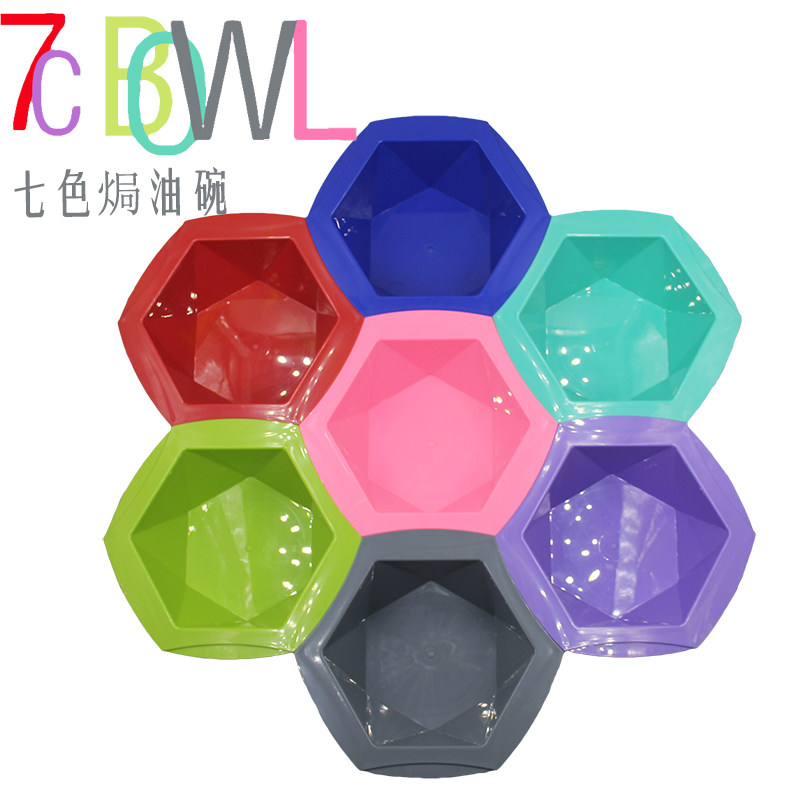 European and American salon professional hair dyeing panel dyeing board colorful hair dyeing bowl pick dyeing piece dyeing paste coloring tool large