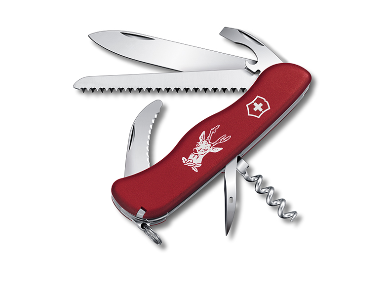 Victorinox Victorinox Thụy Sĩ Army Knife Hunter 111 mét Saber Công Cụ Ngoài Trời Đa Chức Năng Công Cụ Gấp